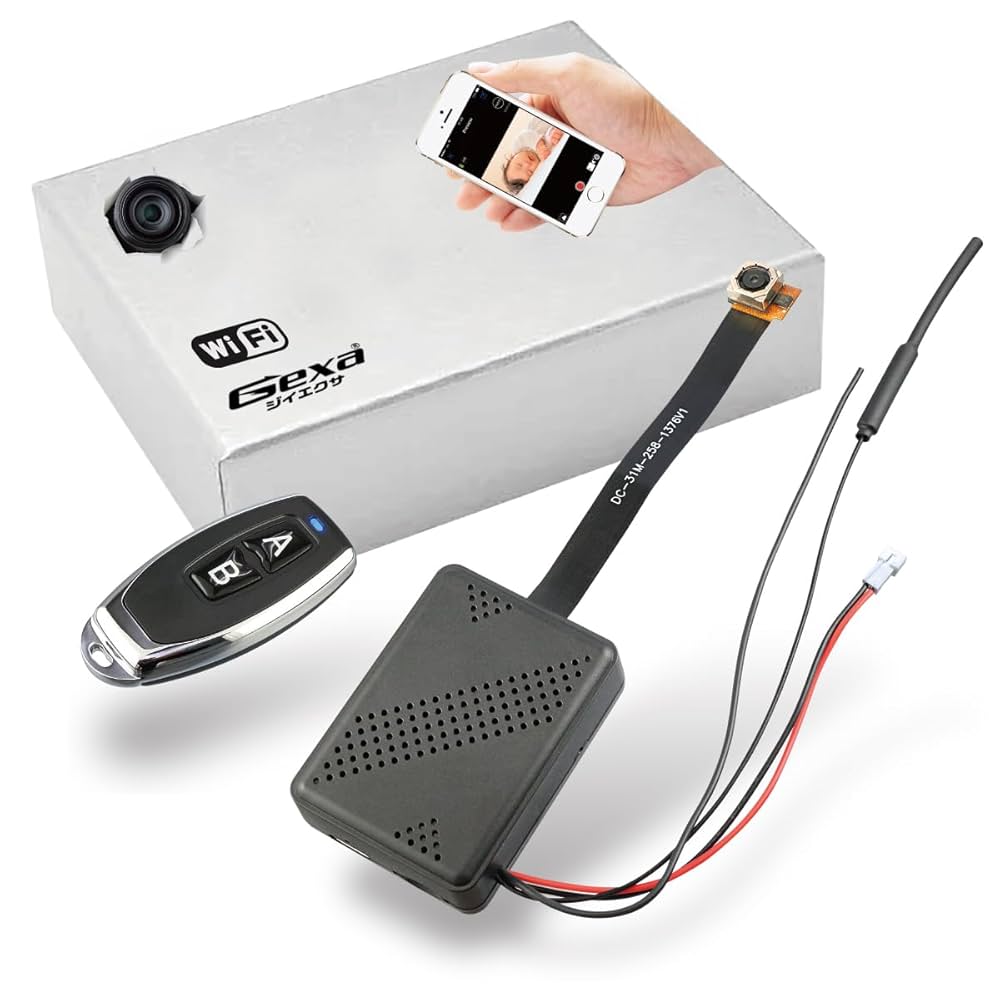 Amazon.co.jp: Gexa(ジイエクサ) 小型カメラ 基板完成実用